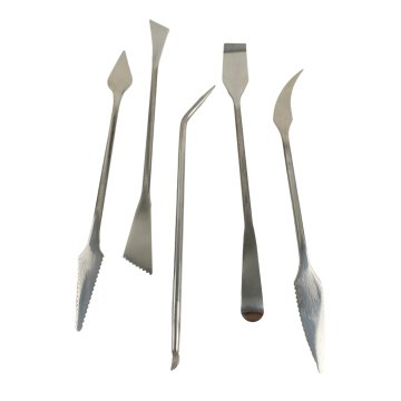 Vox Çelik Seramik Modelaj Seramik Seti Çift Taraflı 5li