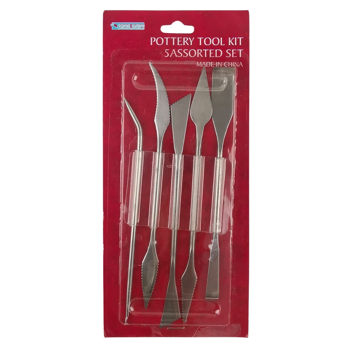 Vox Çelik Seramik Modelaj Seramik Seti Çift Taraflı 5li