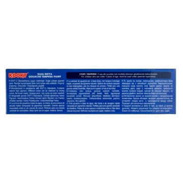 Cadence Kooky Guaj Boya (Tempera) Seti 6x30ml