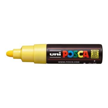 Uni Posca Marker Pc-7m Bold 4.5-5.5 mm Yellow