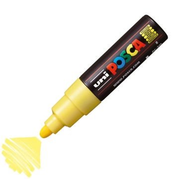 Uni Posca Marker Pc-7m Bold 4.5-5.5 mm Yellow