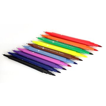 Mona Lisa Dual Brush - Fine 0.4mm 10 Renk FL05