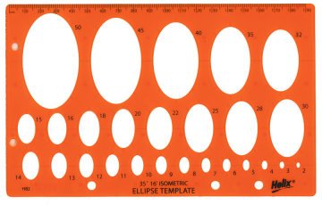 Helix Ellipse Template (elips şablon)
