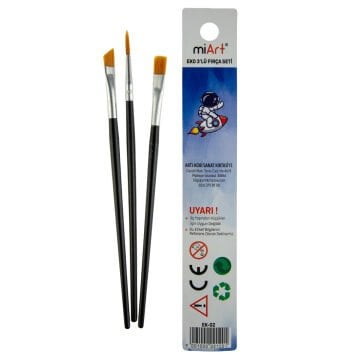 miArt Fırça Seti 3lü Eko