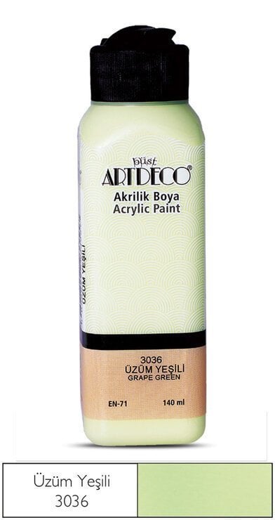 Artdeco Akrilik Boya 140ml 3036 Üzüm Yeşili