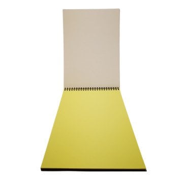 Mona Lisa Karton Kapak Spiralli Eskiz Defteri A4 50yp Karışık MN03-4