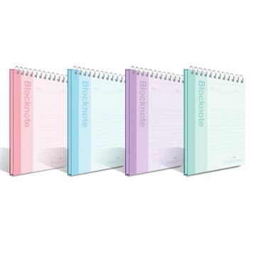 Faber Castell Bloknot Pastel Renk A4 80yp Çizgili