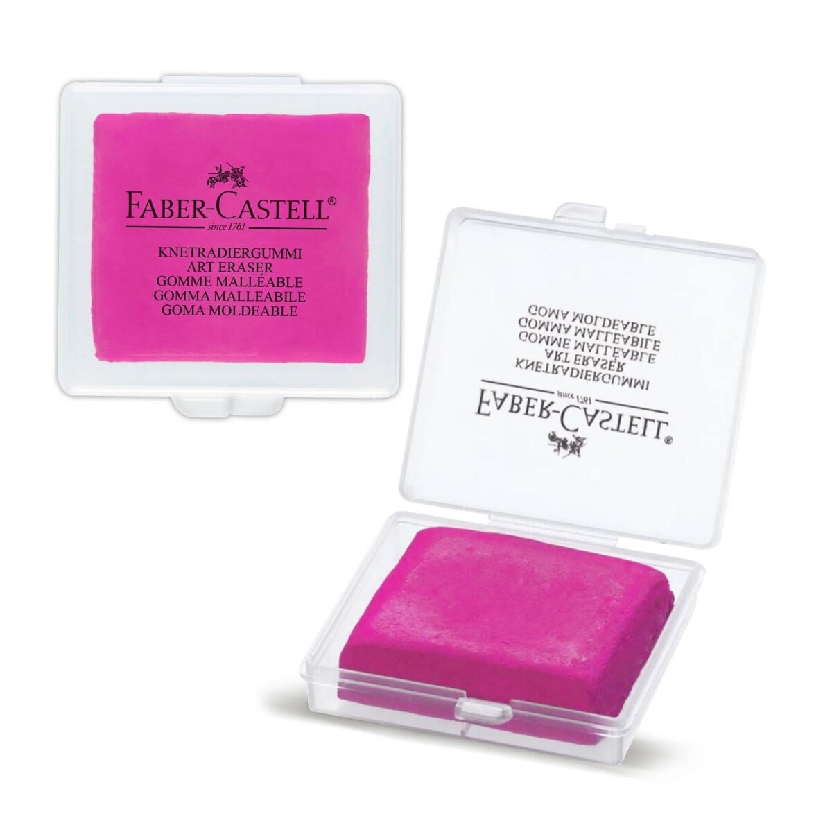 Faber Castell Plastik Kutulu Hamur Silgi Trend Renkler