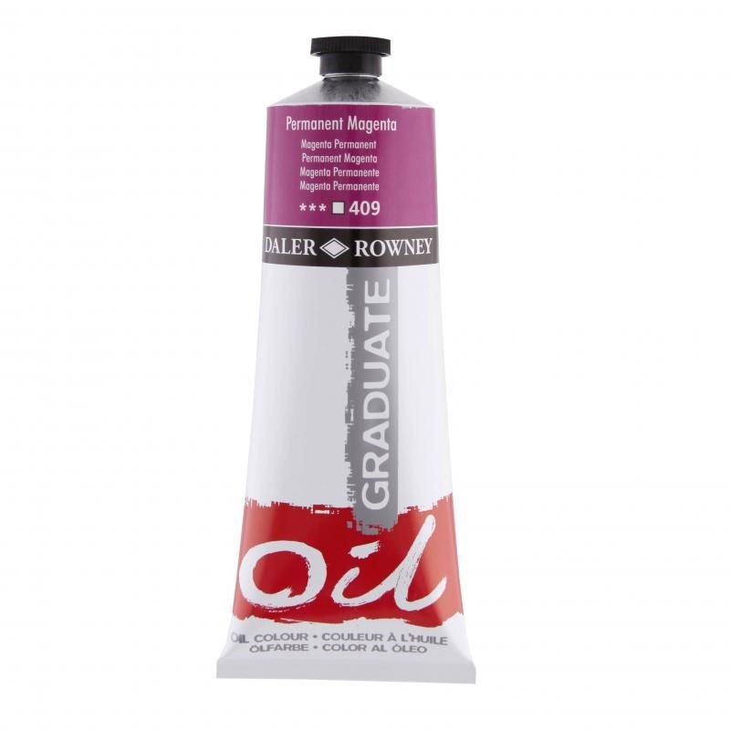 Daler Rowney Graduate Yağlı Boya 200ml 409 Permanent Magenta