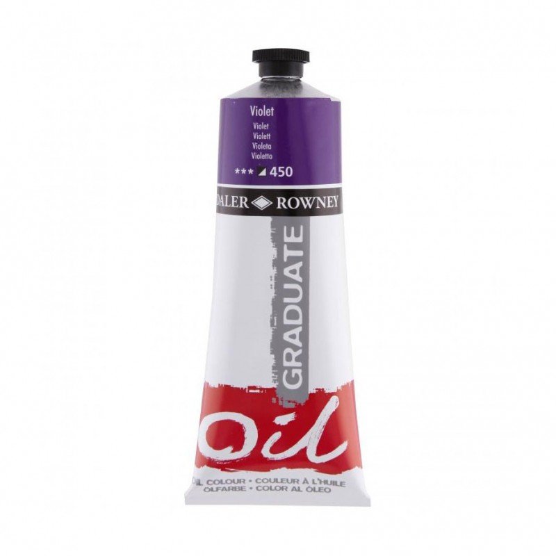 Daler Rowney Graduate Yağlı Boya 200ml 450 Violet