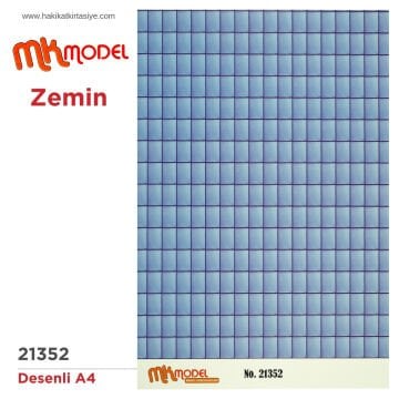 MK Model Desenli A4 No: 21352 Zemin
