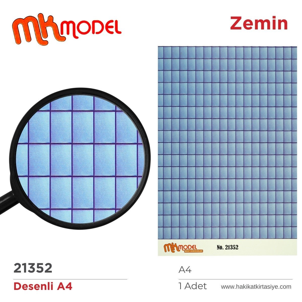 MK Model Desenli A4 No: 21352 Zemin