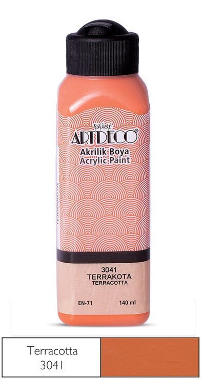 Artdeco Akrilik Boya 140ml 3041 Terrakota