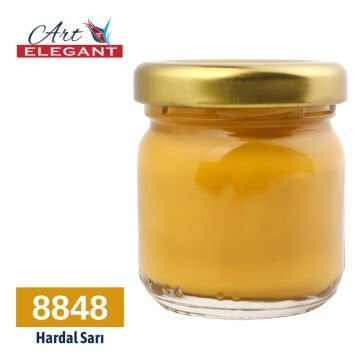 Art Elegant Seramik Ve Çini Boya 40gr 8848 Hardal Sarı