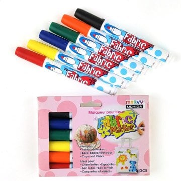 Marvy Fabric Kumaş Kalemi Seti 6lı