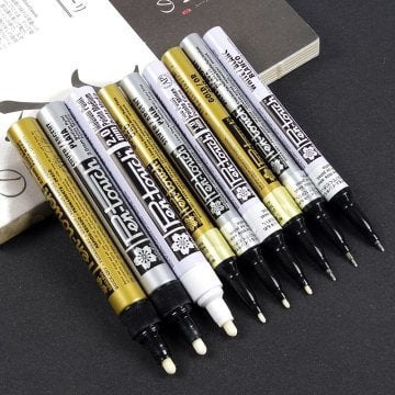 Sakura Pen Touch Kaligrafi Kalemi Fine 1,8mm Altın
