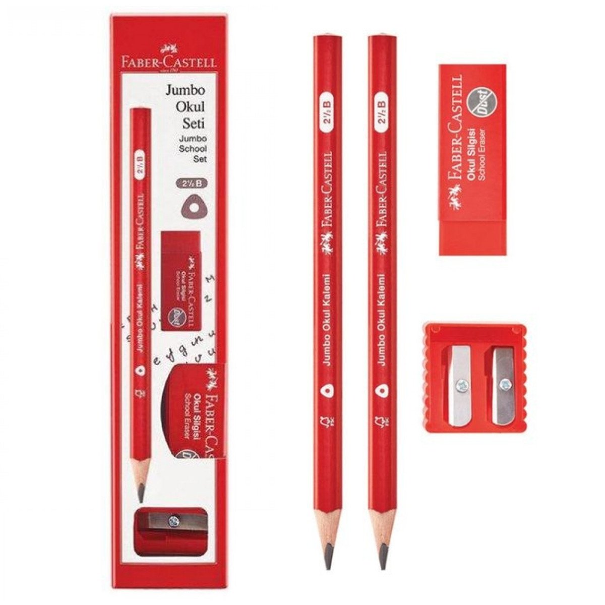 Faber Castell Ergonomik Jumbo Okul Seti
