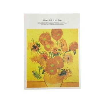 Van Gogh Eskiz Defteri Ayçiçekleri 140gr (A4) 18.8x25,5cm 128 Yaprak