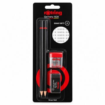 Rotring Sınav Seti 2B 4 Parça