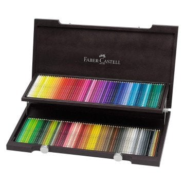 Faber Castell Albrecht Dürer Aquarell Boya Kalemi 120 Renk Özel Ahşap Kutu