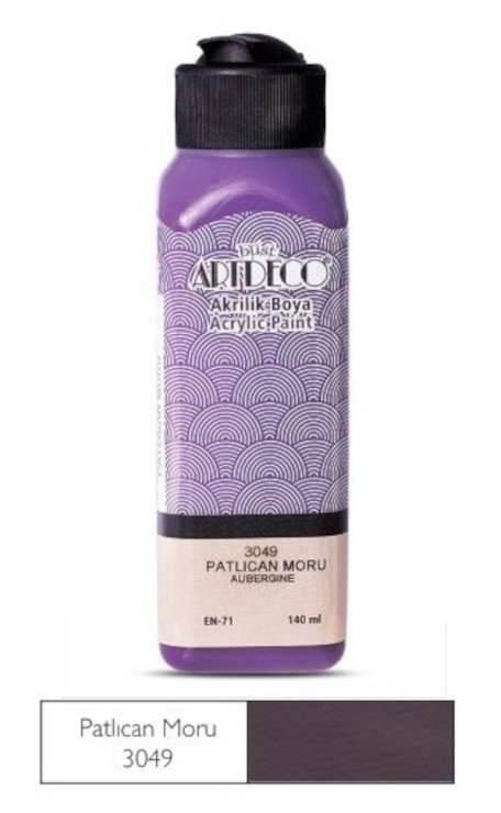 Artdeco Akrilik Boya 140ml 3049 Patlıcan Moru