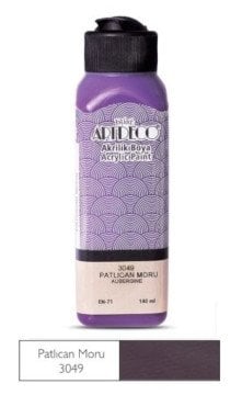 Artdeco Akrilik Boya 140ml 3049 Patlıcan Moru