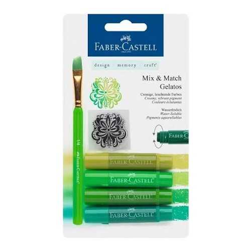 Faber Castell Gelato Mum Boya Yeşil Tonları 4 Renk