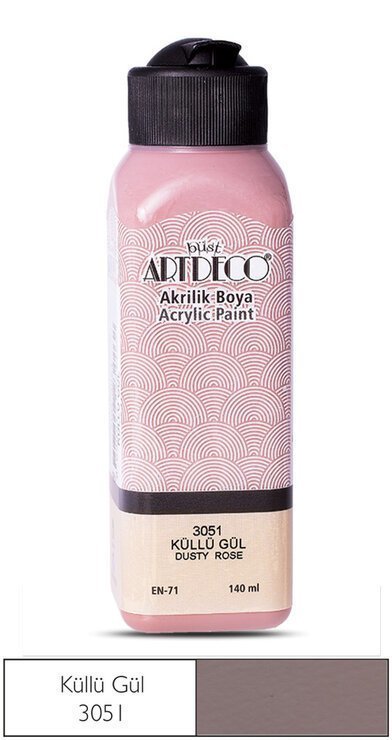 Artdeco Akrilik Boya 140ml 3051 Küllü Gül