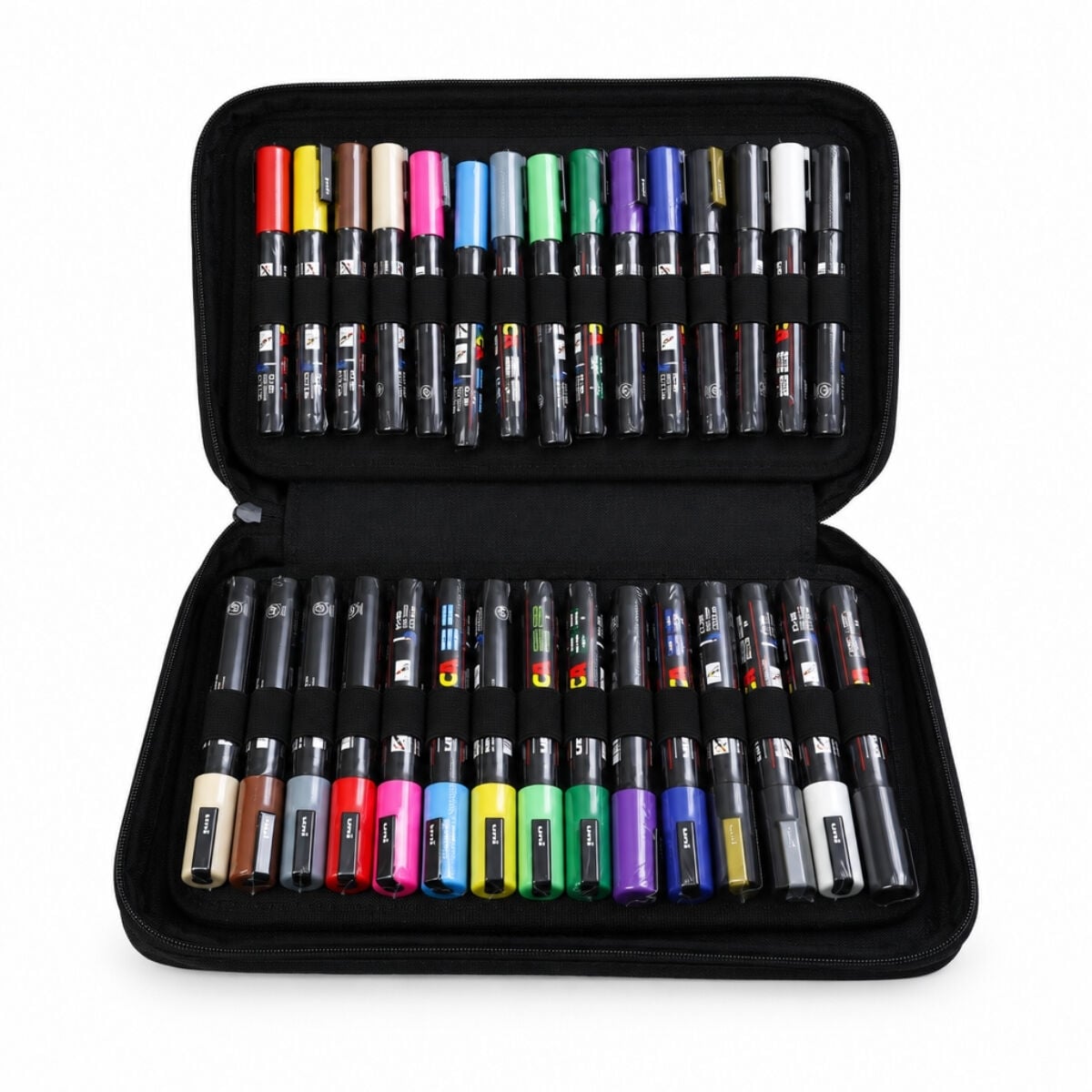 Uni Posca Marker Çantası 60lı