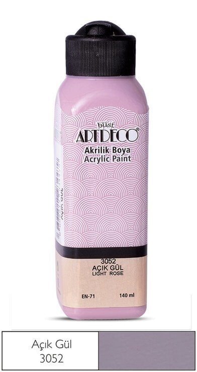 Artdeco Akrilik Boya 140ml 3052 Açık Gül
