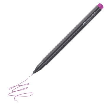 Faber Castell Grip Finepen 0.4 Keçeli Kalem Açık Mor