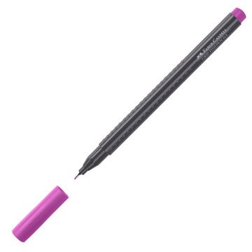 Faber Castell Grip Finepen 0.4 Keçeli Kalem Açık Mor
