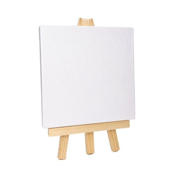 Bigpoint Mini Tuval 10x10cm + Şövale 15cm