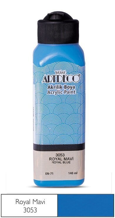 Artdeco Akrilik Boya 140ml 3053 Royal Mavi