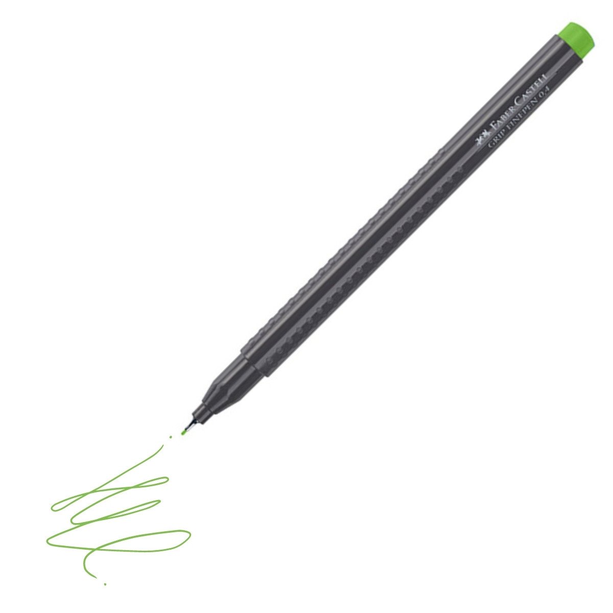 Faber Castell Grip Finepen 0.4 Keçeli Kalem Çim Yeşili