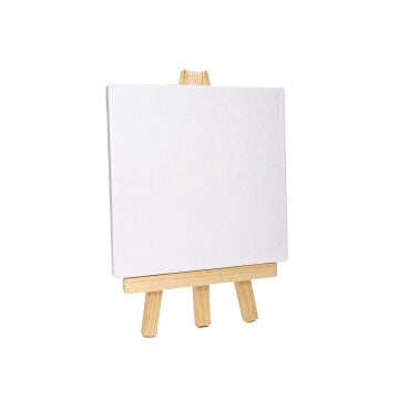 Bigpoint Mini Tuval 7.5x7.5cm + Şövale 12cm