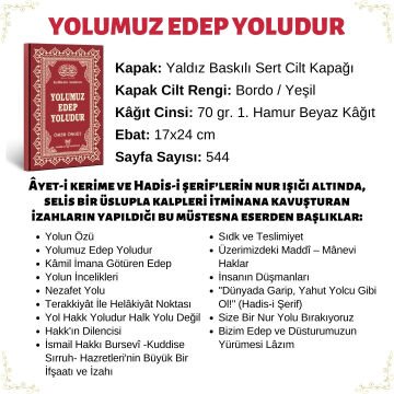Yolumuz Edep Yoludur