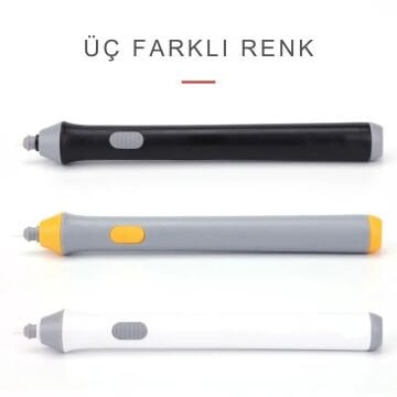 Tenwin Profesyonel Pilli Silgi Yedekli Set