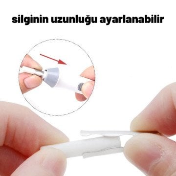 Tenwin Profesyonel Pilli Silgi Yedekli Set