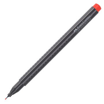 Faber Castell Grip Finepen 0.4 Keçeli Kalem Kırmızı