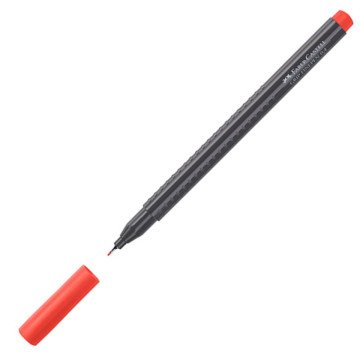 Faber Castell Grip Finepen 0.4 Keçeli Kalem Kırmızı