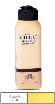 Artdeco Akrilik Boya 140ml 3058 Ayçiçeği