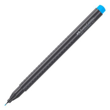 Faber Castell Grip Finepen 0.4 Keçeli Kalem Mavi
