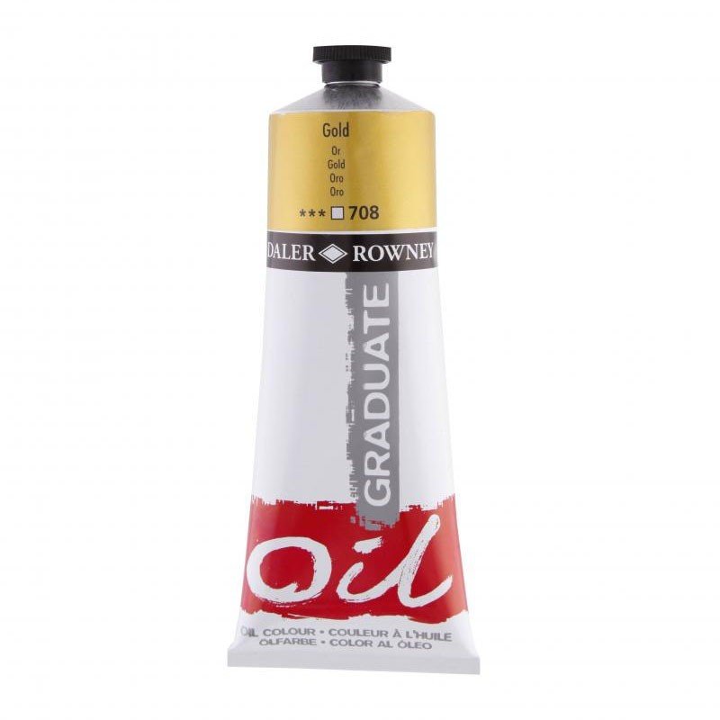 Daler Rowney Graduate Yağlı Boya 200ml 708 Gold