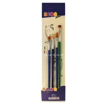 Neon Plus Fırça Seti 4lü HKD-149