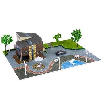 Eshel Maket Üç Boyutlu Antik Villa 1/100