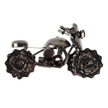 Art Elegant Masaüstü Metal Süs Motor 4 Teker