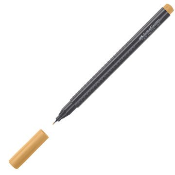 Faber Castell Grip Finepen 0.4 Keçeli Kalem Krom Sarısı