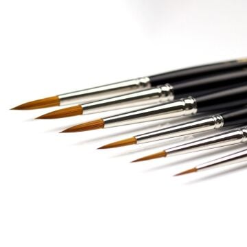 Pebeo İmitation Sable Samur Sulu Boya Fırçası Kısa Sap No: 2-0