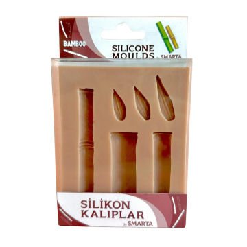 Smarta Silikon Kalıplar Bambu 100x130x15mm
